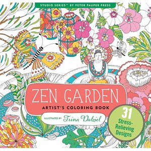 "Zen Garden" Artis's Coloring Books
