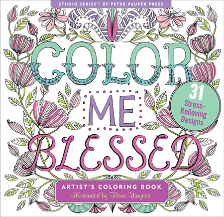 "Color Me Blessed" Artist's Coloring Books