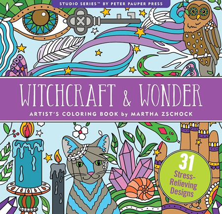 "Witchcraft" Artis's Coloring Books