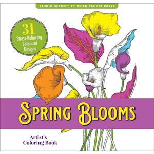 "Spring Blooms" Artis's Coloring Books