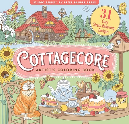 "Cottagecore" Artis's Coloring Books