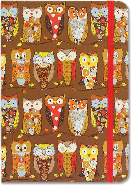 "Perching Owls" Small Journal