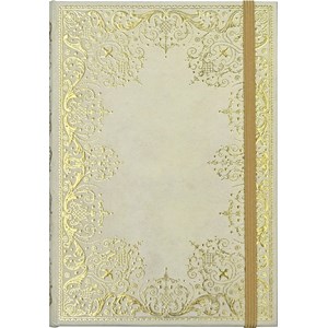 "Gilded Ivory" Small Journal