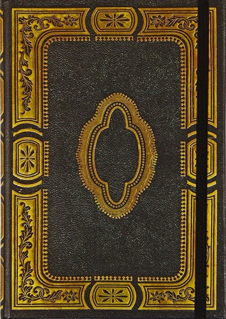 "Gilded Onyx" Small Journal