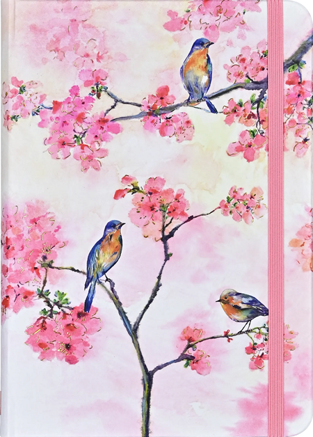 "Cherry Blossoms in Spring" Small Journal