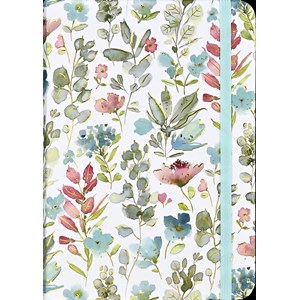 "Floral Watercolor" Small Journal