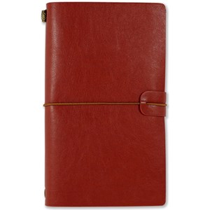 "Burgundy" Voyager Notebook