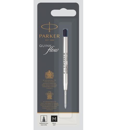Parker Ball Pen refill, sort, medium