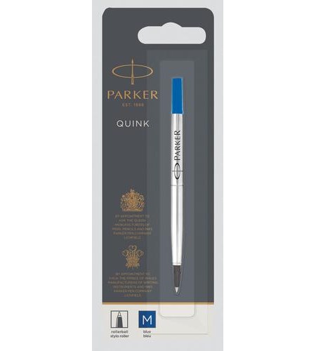 Parker Roller Ball refill, blå, medium