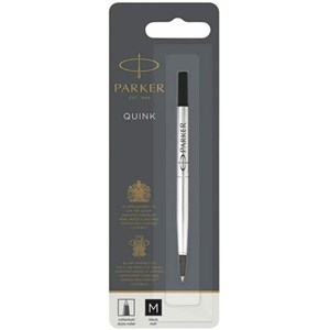 Parker Roller Ball refill, sort, medium