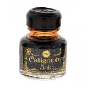 "Sepia Calligraphy Ink with Wax Seal Top" 30 ML