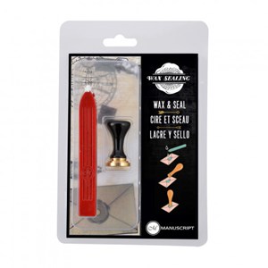"Ceramic Mini Seals Fleur de Lys" Stempel med lakk-segl