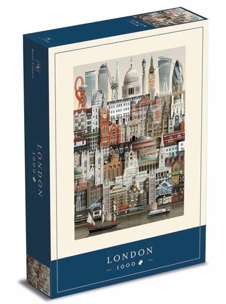 London puslespill 1000 biter.