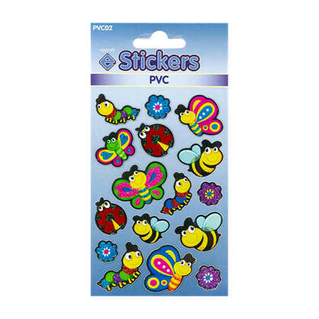 Stickers "PVC Bugs"