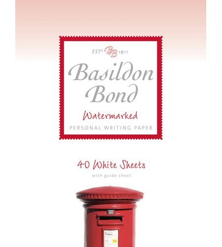 "Basildon Bond Watermarked", Brevpapir-blokk