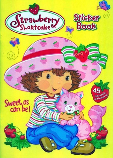 "Strawberry Shortcake" Sticker Book