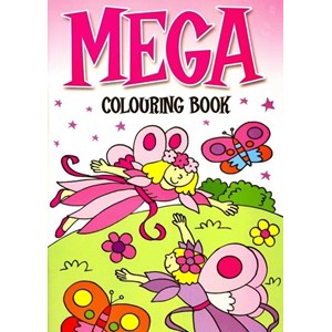 Malebok "Mega Colouring Book Fe"