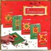 "6 Create Your Own Christmas Cards" Red and Green