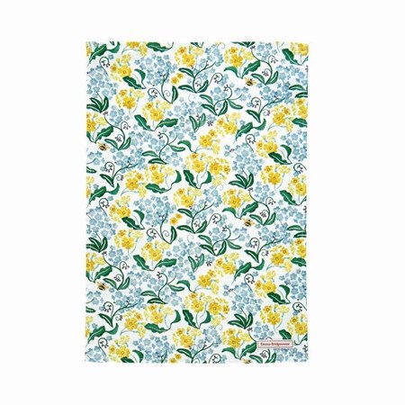 "Emma Bridgewater - Forget Me Not&Yellow Primrose" Tea Towel