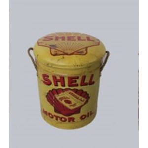 "Shell" tønne-puffer, small