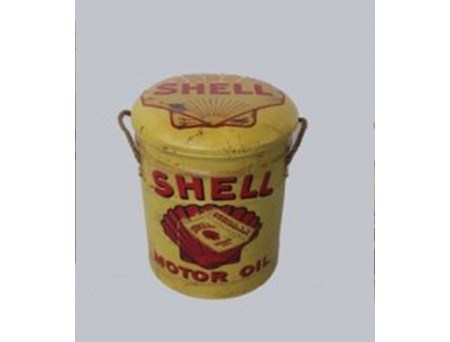 "Shell" tønne-puffer, small