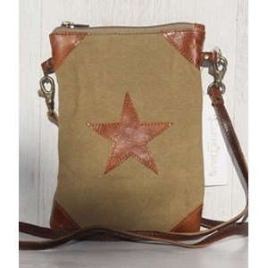 "Star", Khaki, Mini Bag