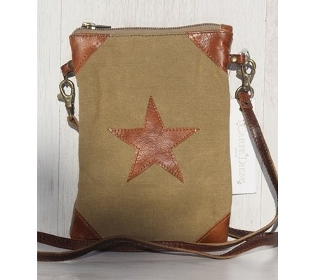 "Star", Khaki, Mini Bag