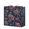 Shopper "Frida Kahlo - Poppy in Black backdrop"