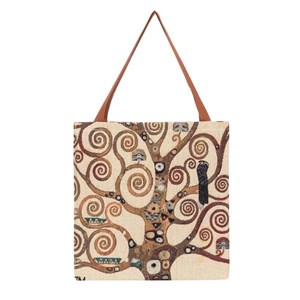 Gusset Bag "ART-Klimt- Tree of Life"