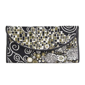 Envelope Purse "Klimt Black & White"