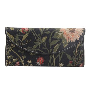 Envelope Purse "Morning Garden Black"