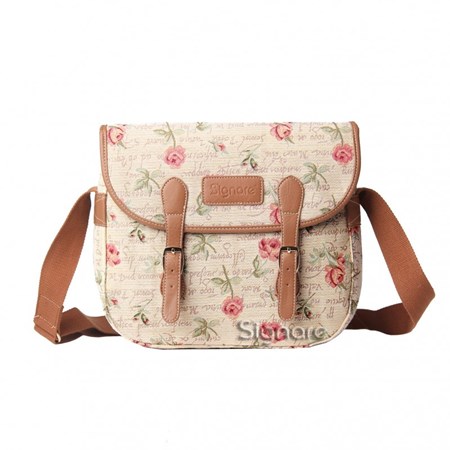 Messenger Bag "Pink Rose"